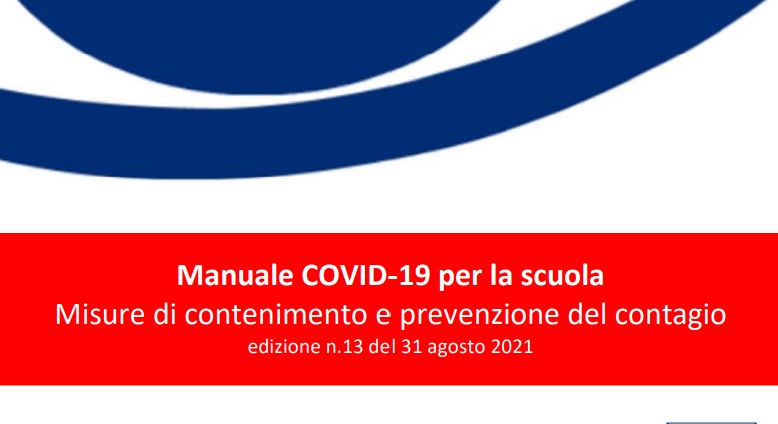 Manuale Covid 19 per la scuola: ed. n. 14 del 23 settembre 2021