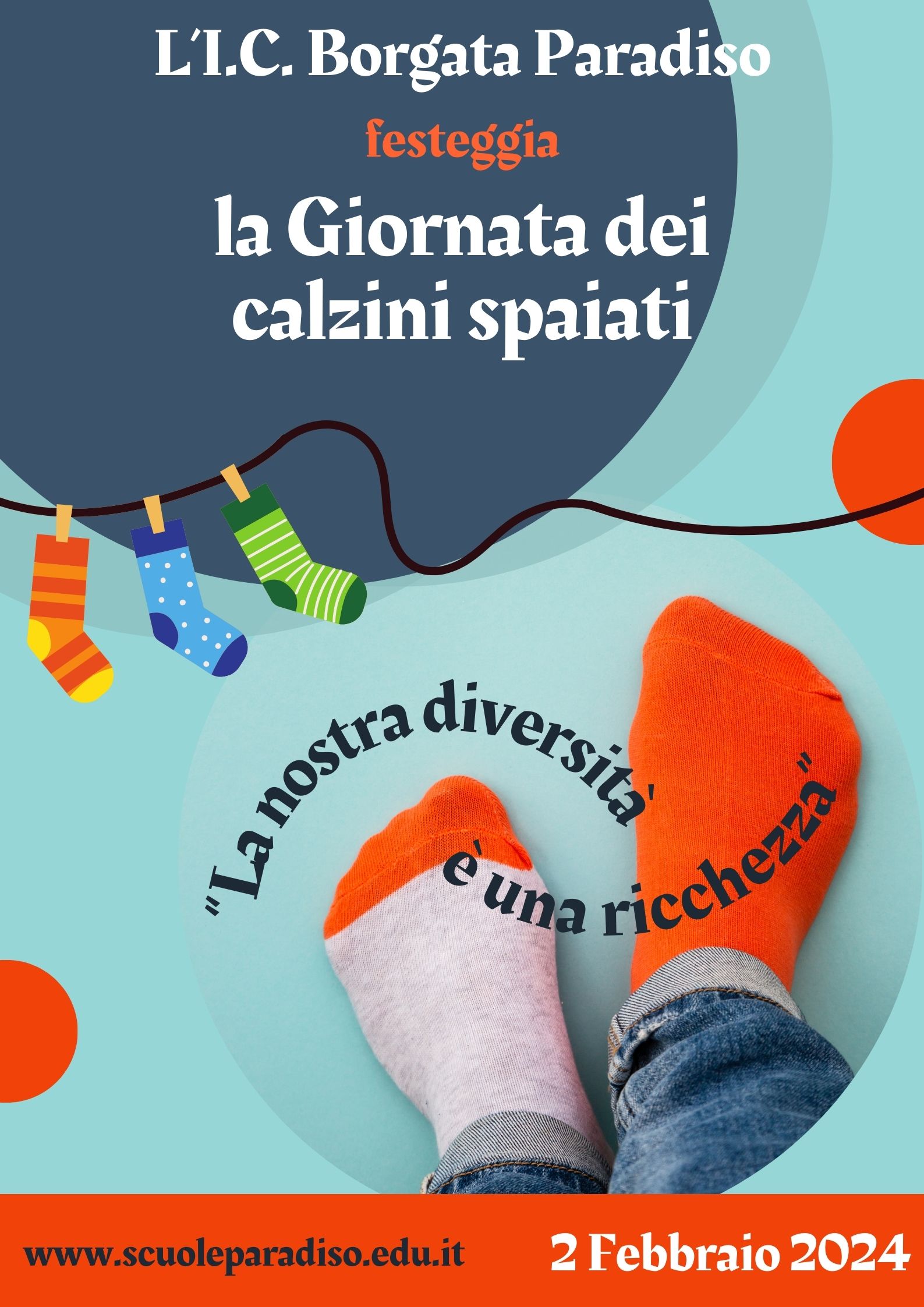 Giornata dei Calzini Spaiati – A.S. 2023/2024