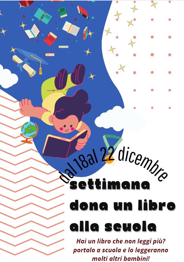 Iniziativa “DONA UN LIBRO ALLA SCUOLA” Natale 2023