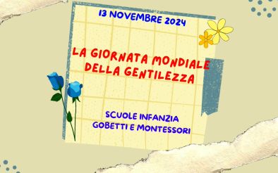 Giornata Mondiale della Gentilezza- scuole dell’infanzia Gobetti e Montessori