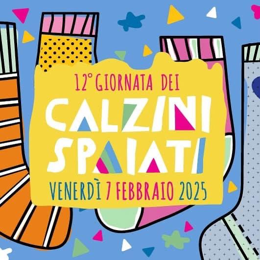 7 FEBBRAIO GIORNATA CALZINI SPAIATI 2025- SCUOLE DELL’INFANZIA