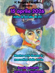 Scuola primaria : Mostra mercato in occasione della giornata dell’arte